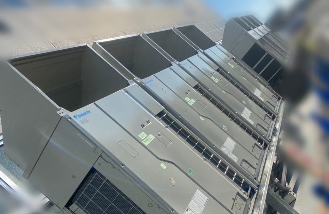 滋賀県犬上郡 某工場 空調機入替工事