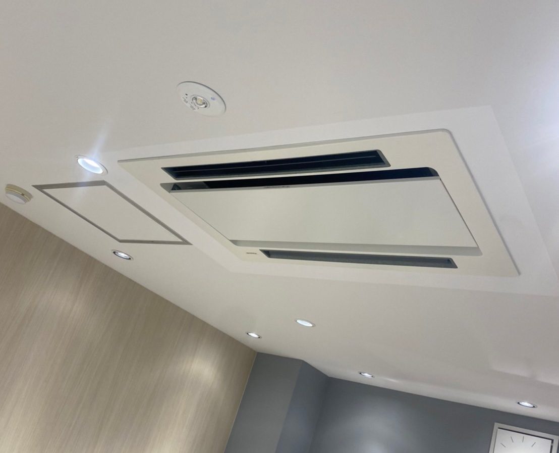 滋賀県甲賀市 大塚電子滋賀工場 空調機入替工事